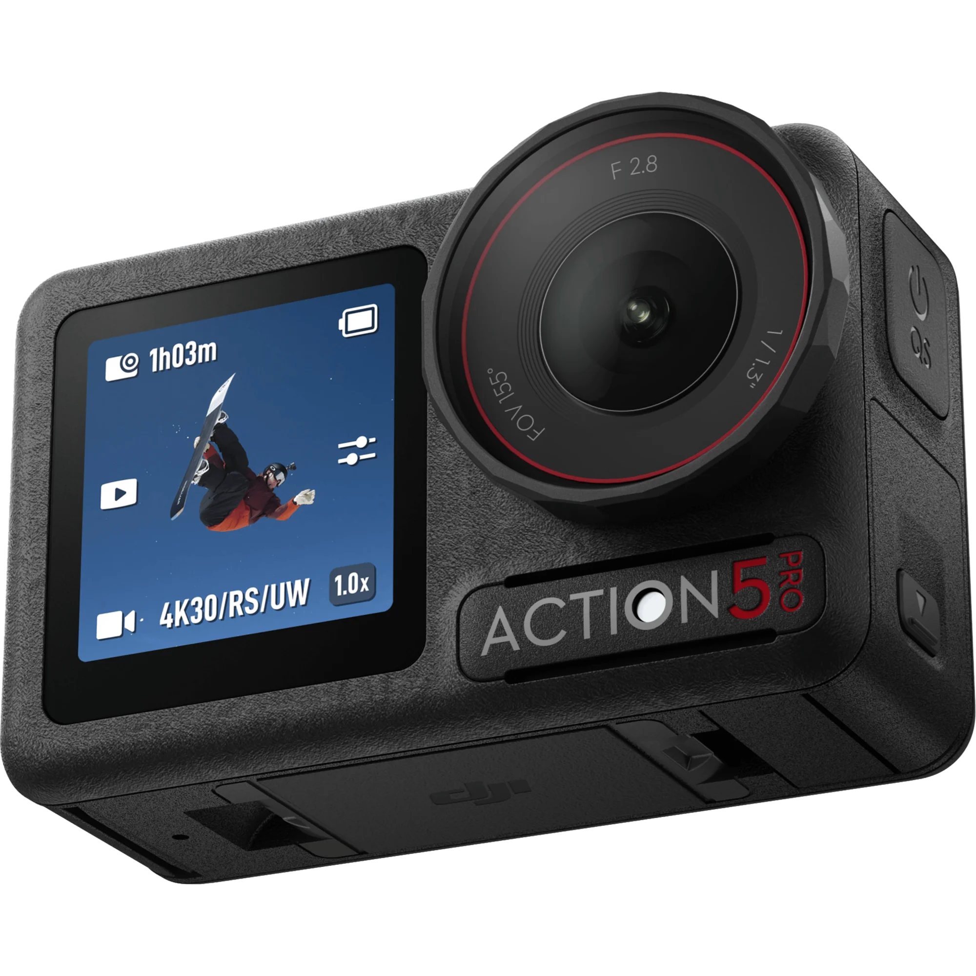 מצלמת אקסטרים DJI Osmo Action 5 Pro Standard Combo - צבע שחור שנה אחריות ע"י היבואן הרשמי בהוראת קבע