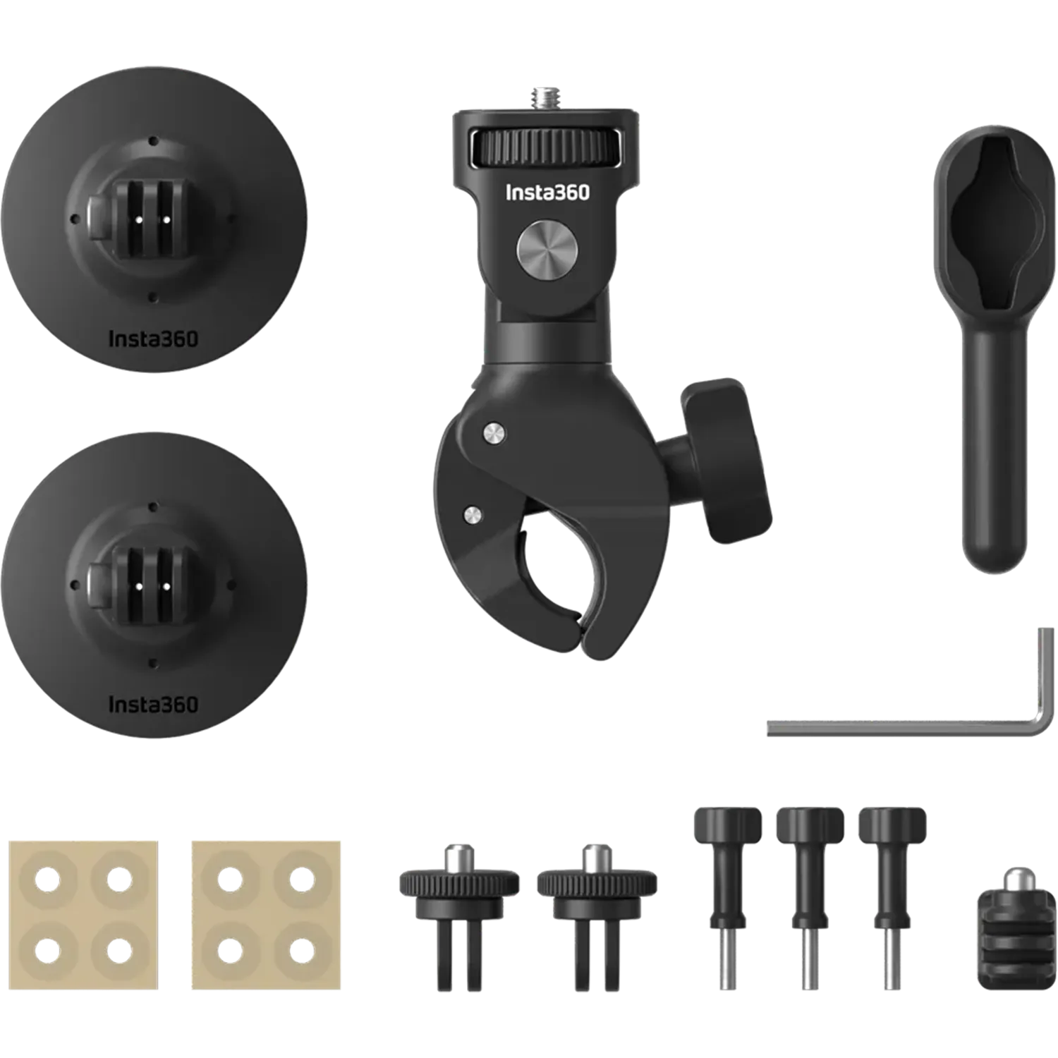 מצלמת אקסטרים עם ערכת אביזרים לאופנוע 360° Insta360 X4 8K - צבע שחור שנה אחריות ע"י היבואן הרשמי בהוראת קבע