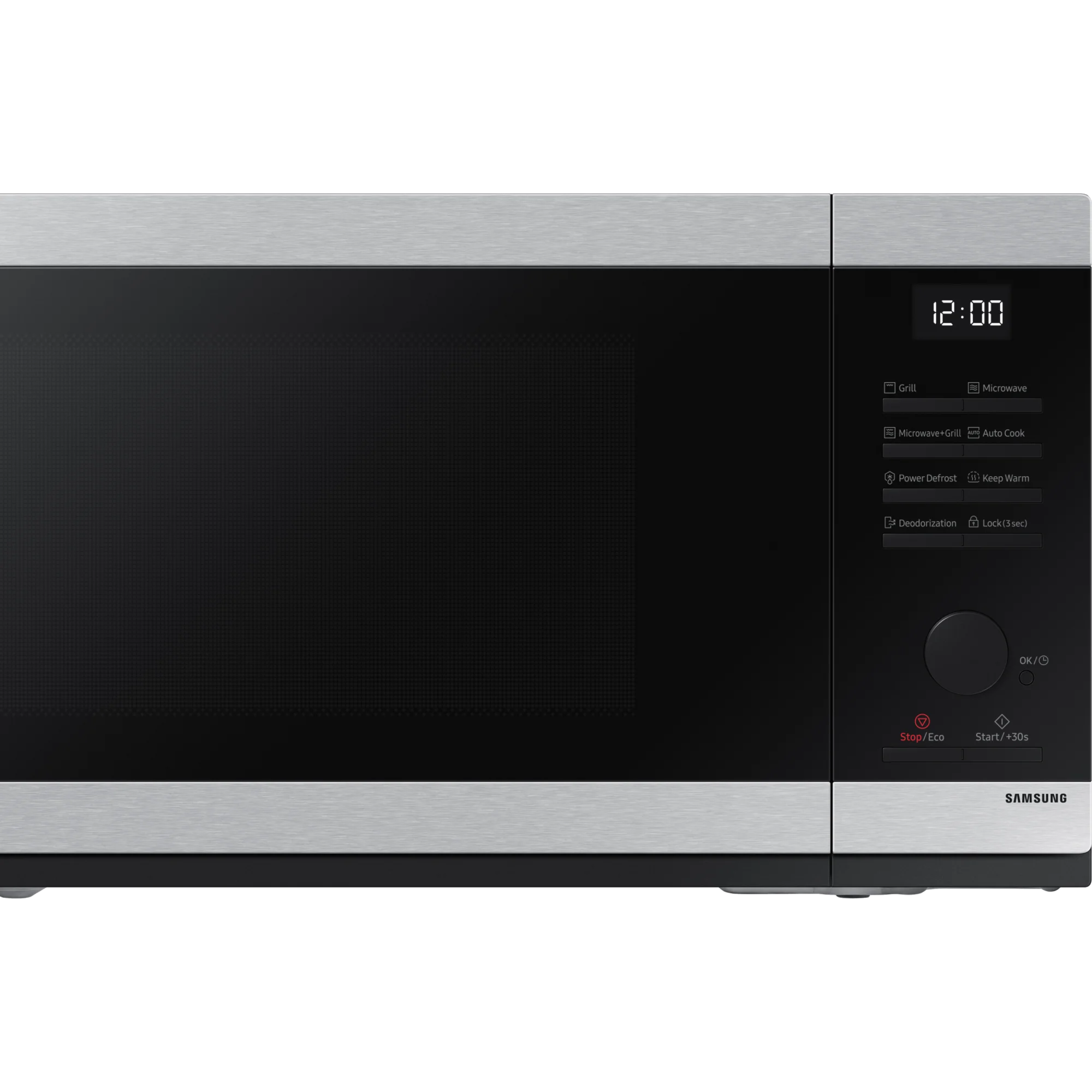 מיקרוגל ציפוי קרמי בנפח 32 ליטר Samsung MS32DG4504GTLI - צבע נירוסטה בשילוב שחור אחריות ע"י סמסונג ישראל בהוראת קבע