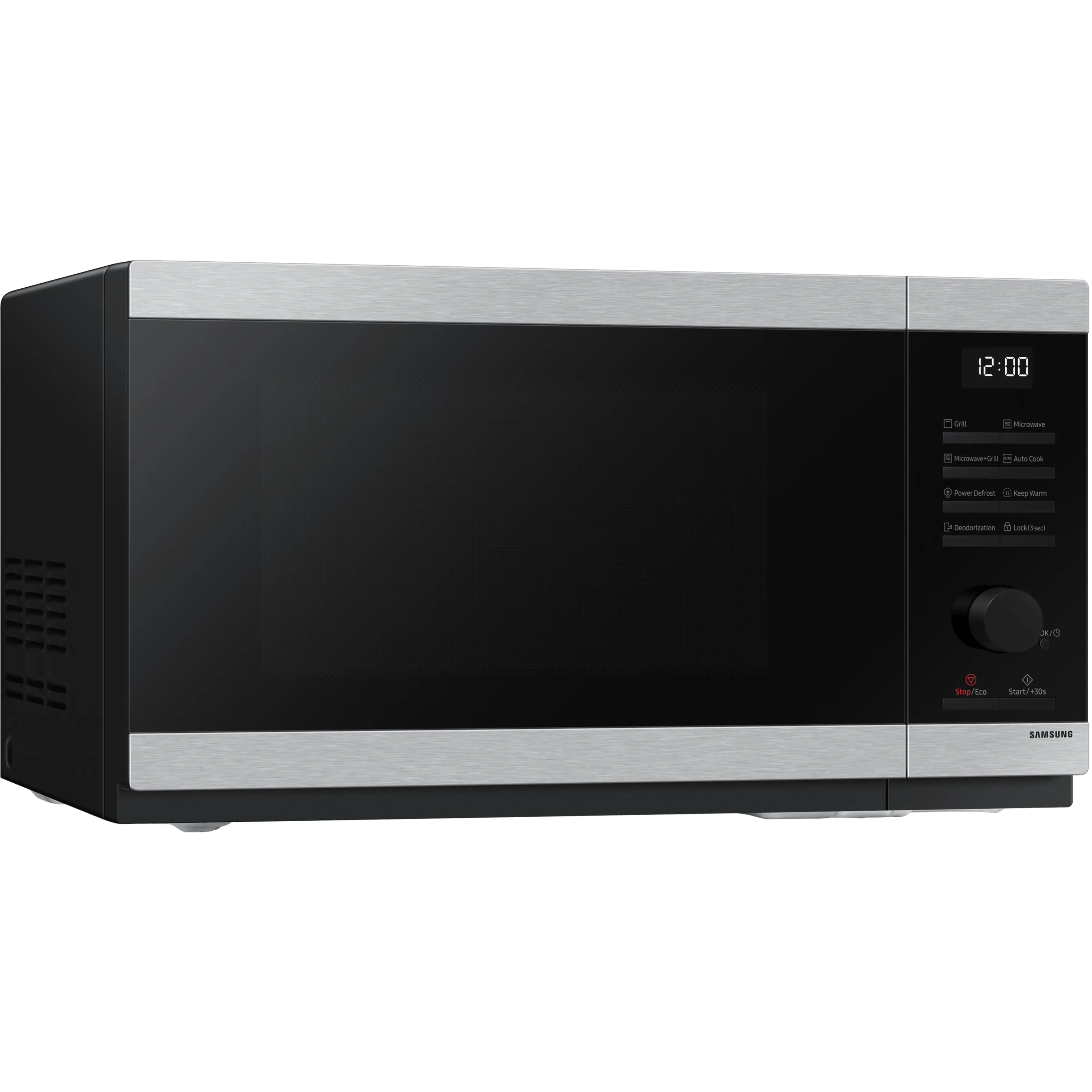מיקרוגל ציפוי קרמי בנפח 32 ליטר Samsung MS32DG4504GTLI - צבע נירוסטה בשילוב שחור אחריות ע"י סמסונג ישראל בהוראת קבע