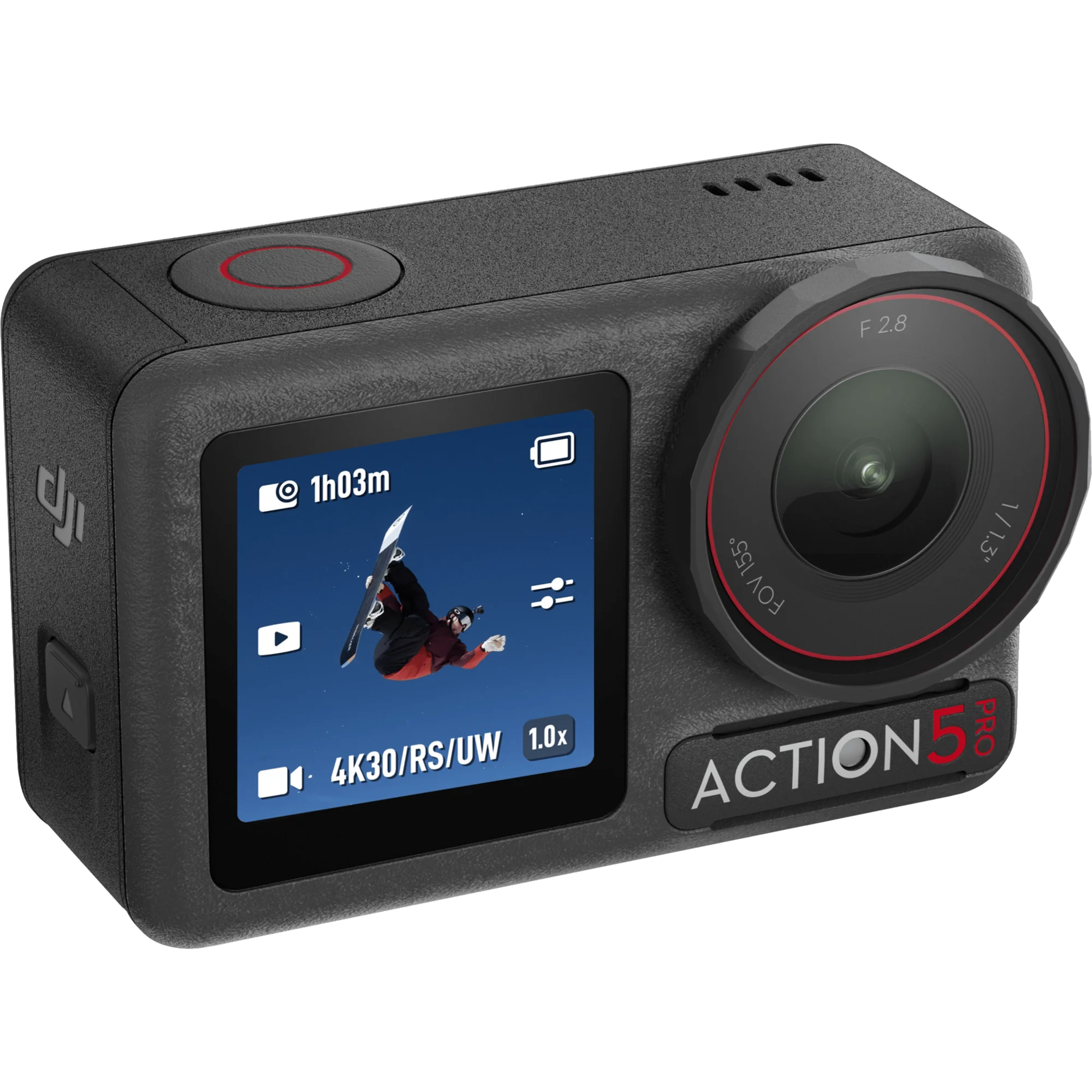 מצלמת אקסטרים DJI Osmo Action 5 Pro Standard Combo - צבע שחור שנה אחריות ע"י היבואן הרשמי בהוראת קבע
