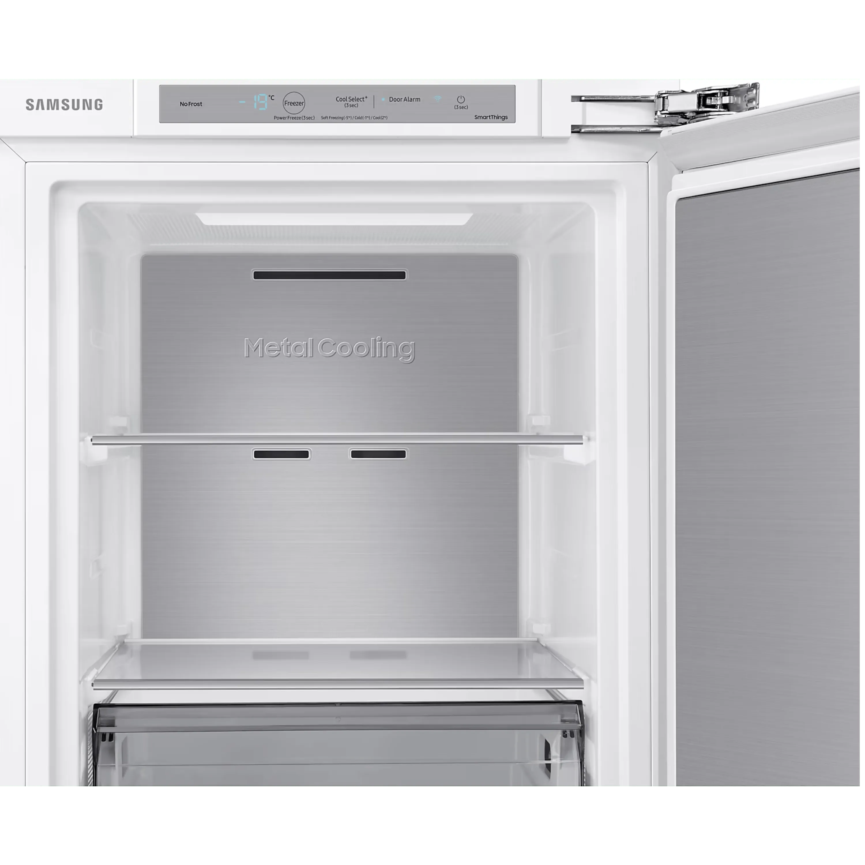 מקפיא אינטגראלי דלת אחת 7 תאים 220 ליטר נטו Samsung BRZ227205WW מהדרין - אחריות ע"י סמסונג ישראל בהוראת קבע