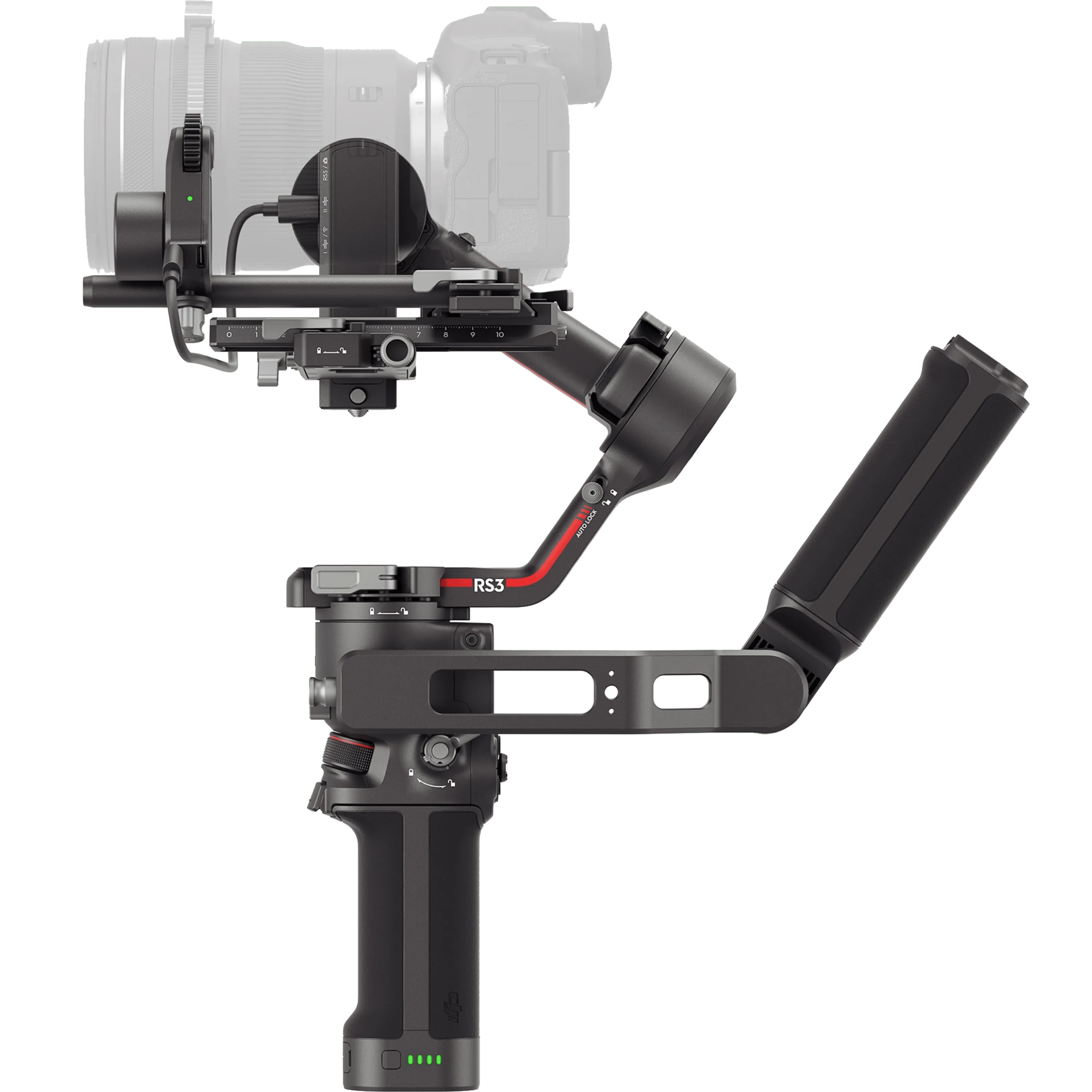 ערכת מייצב למצלמה DJI Ronin RS 3 Combo - צבע שחור שנה אחריות ע"י היבואן הרשמי בהוראת קבע
