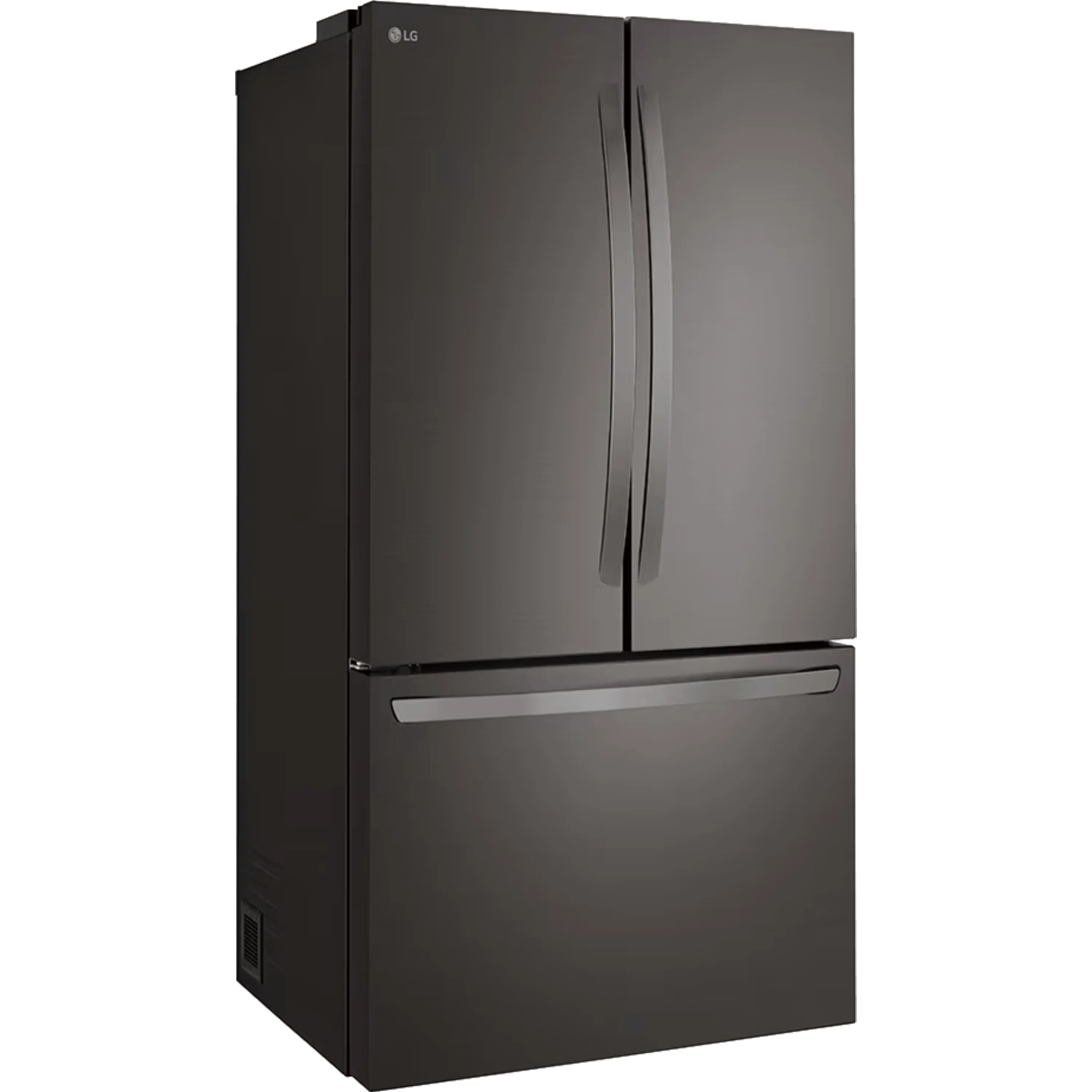 מקרר 3 דלתות מקפיא תחתון 750 ליטר LG GR-B278SE עם התקן שבת מובנה - גימור נירוסטה מושחרת אחריות ע"י היבואן הרשמי בהוראת קבע