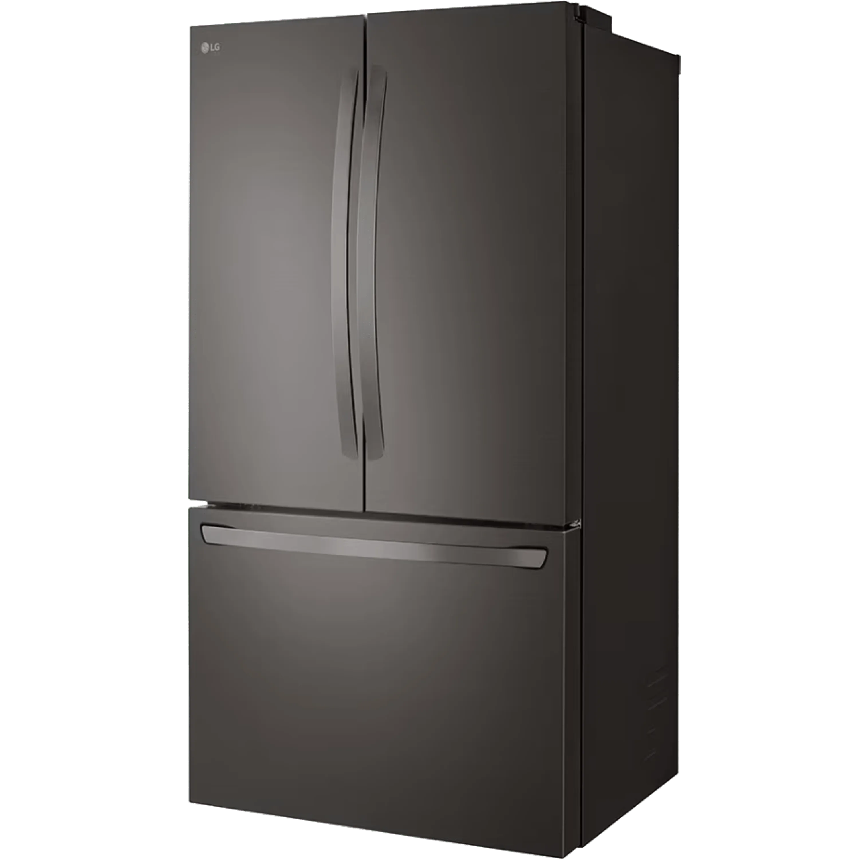 מקרר 3 דלתות מקפיא תחתון 750 ליטר LG GR-B278SE עם התקן שבת מובנה - גימור נירוסטה מושחרת אחריות ע"י היבואן הרשמי בהוראת קבע