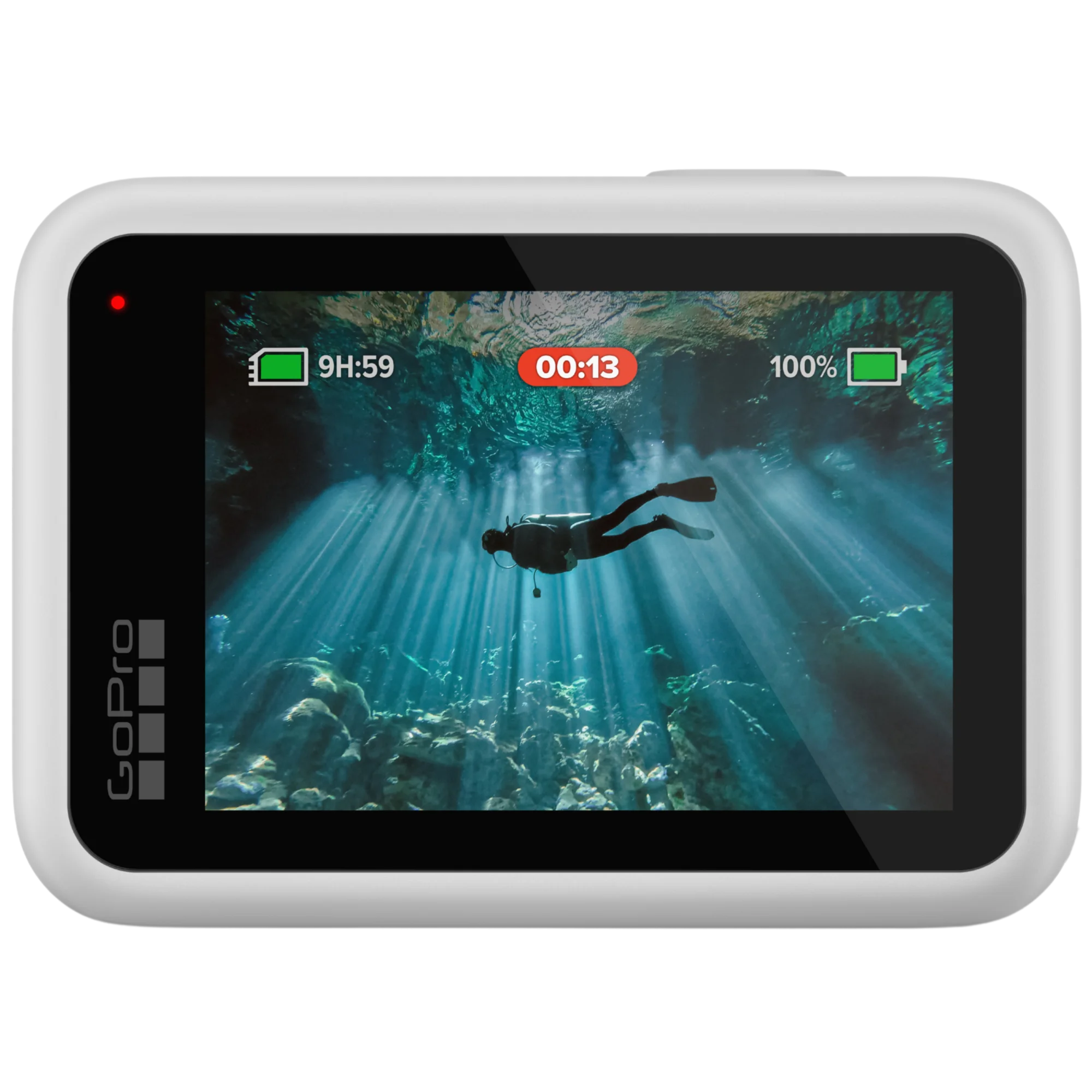 מצלמת אקסטרים GoPro Hero 13 Black - צבע לבן שנתיים אחריות ע"י היבואן הרשמי בהוראת קבע
