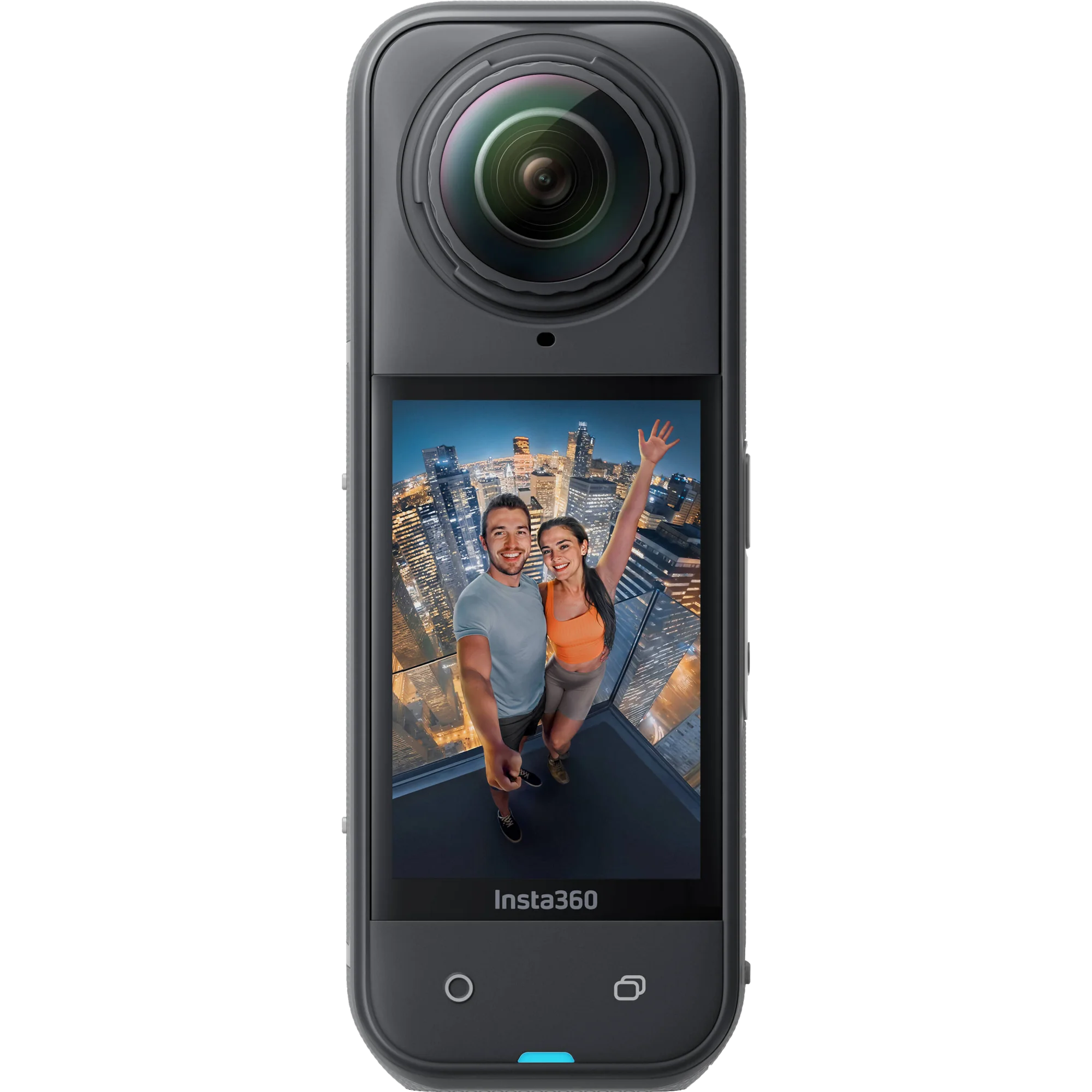 מצלמת אקסטרים 360° Insta360 X5 8K - צבע שחור שנה אחריות ע"י היבואן הרשמי בהוראת קבע