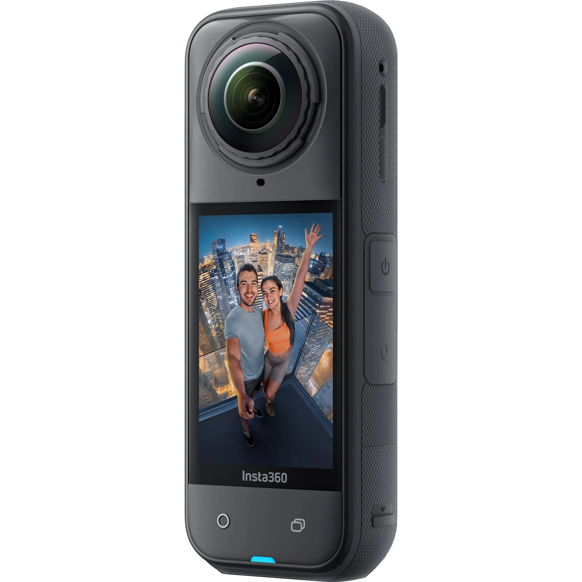 מצלמת אקסטרים 360° Insta360 X5 8K - צבע שחור שנה אחריות ע"י היבואן הרשמי בהוראת קבע