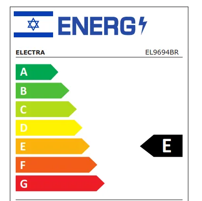 מקרר מקפיא תחתון 651 ליטר נטו Electra EL9694 - גימור בז' אחריות ע"י היבואן הרשמי בהוראת קבע