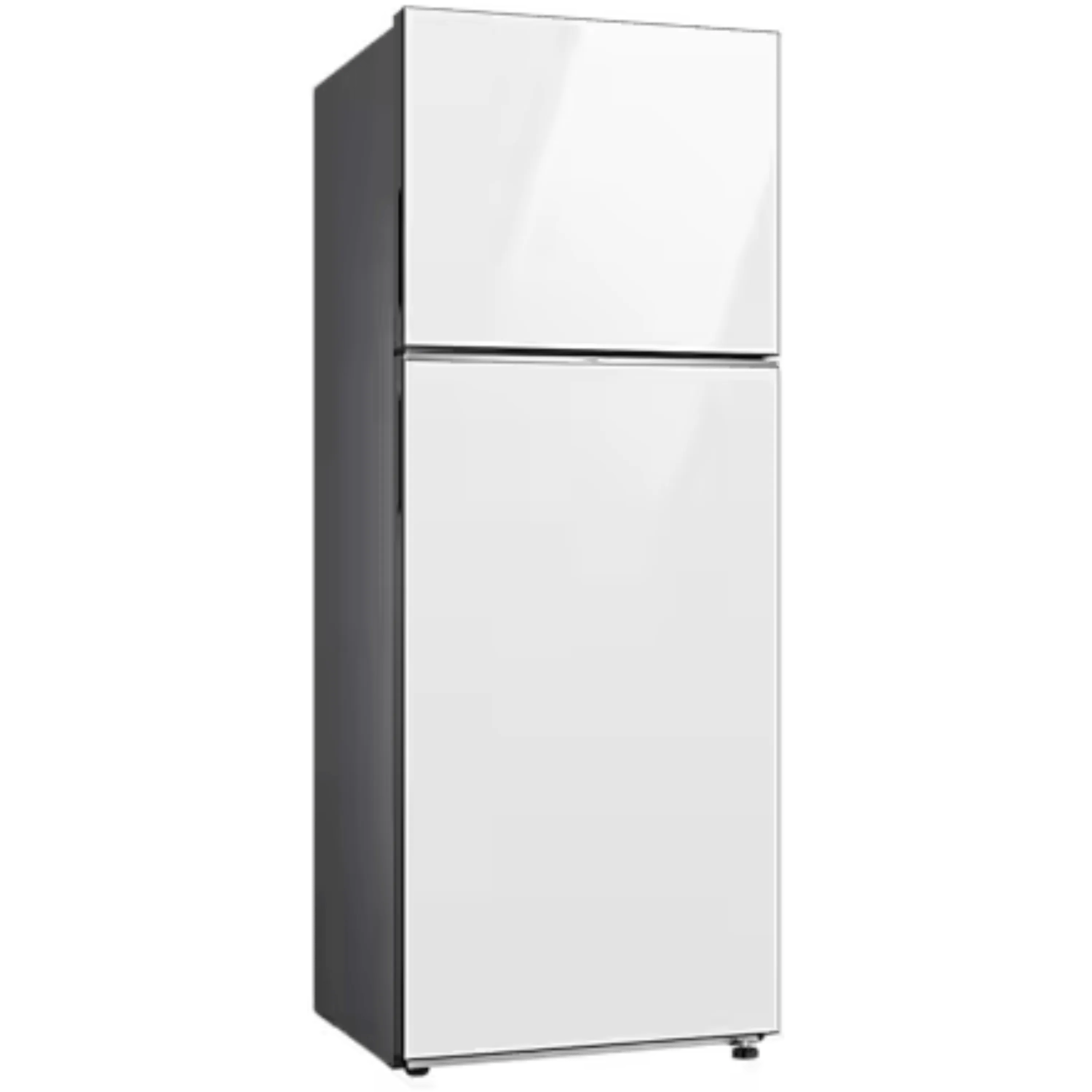מקרר מקפיא עליון 470 ליטר נטו Samsung BeSpoke RT48CB6626WH מהדרין - גימור זכוכית לבנה אחריות ע"י סמסונג ישראל בהוראת קבע