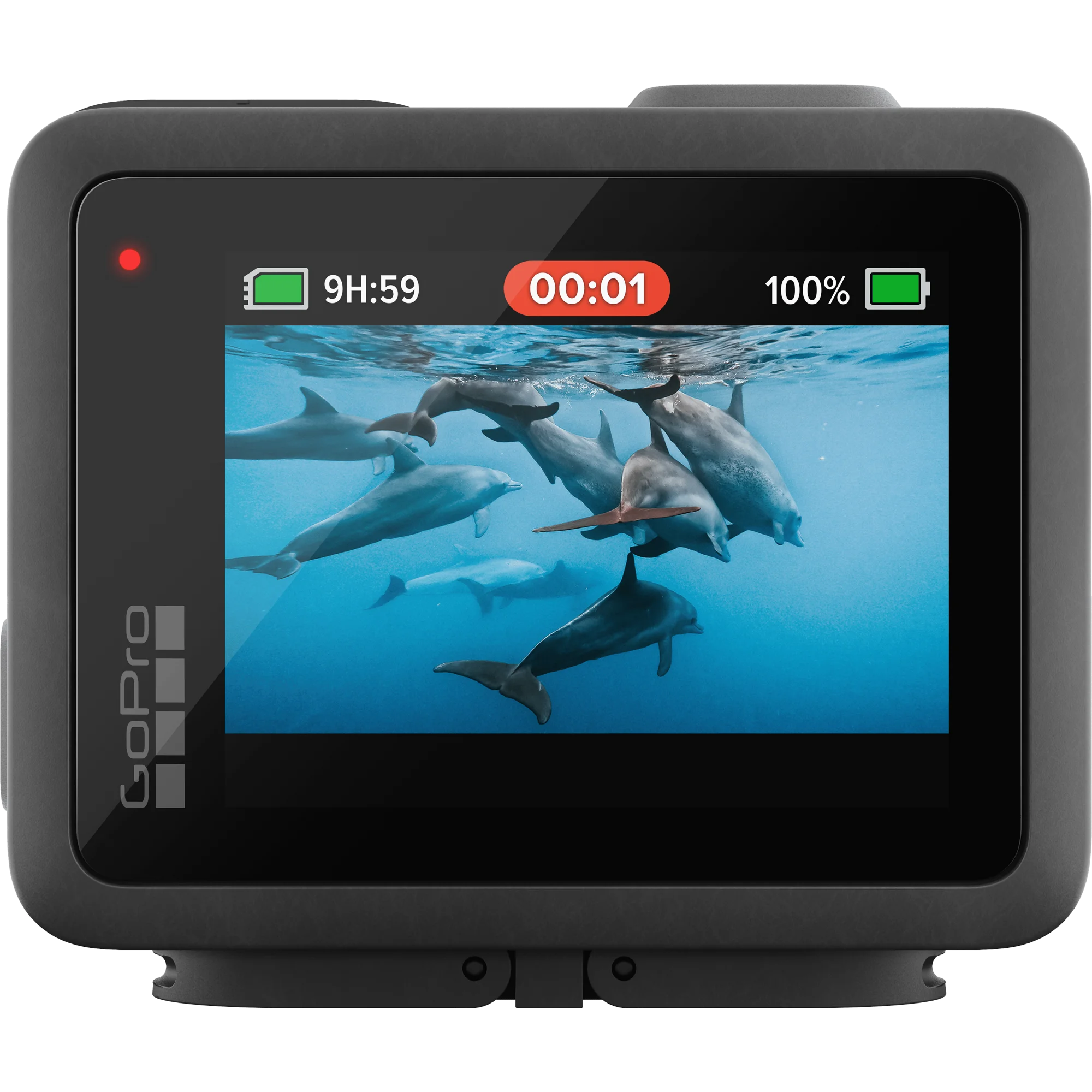 מצלמת אקסטרים קומפקטית GoPro Hero 4K - צבע שחור שנתיים אחריות ע"י היבואן הרשמי בהוראת קבע