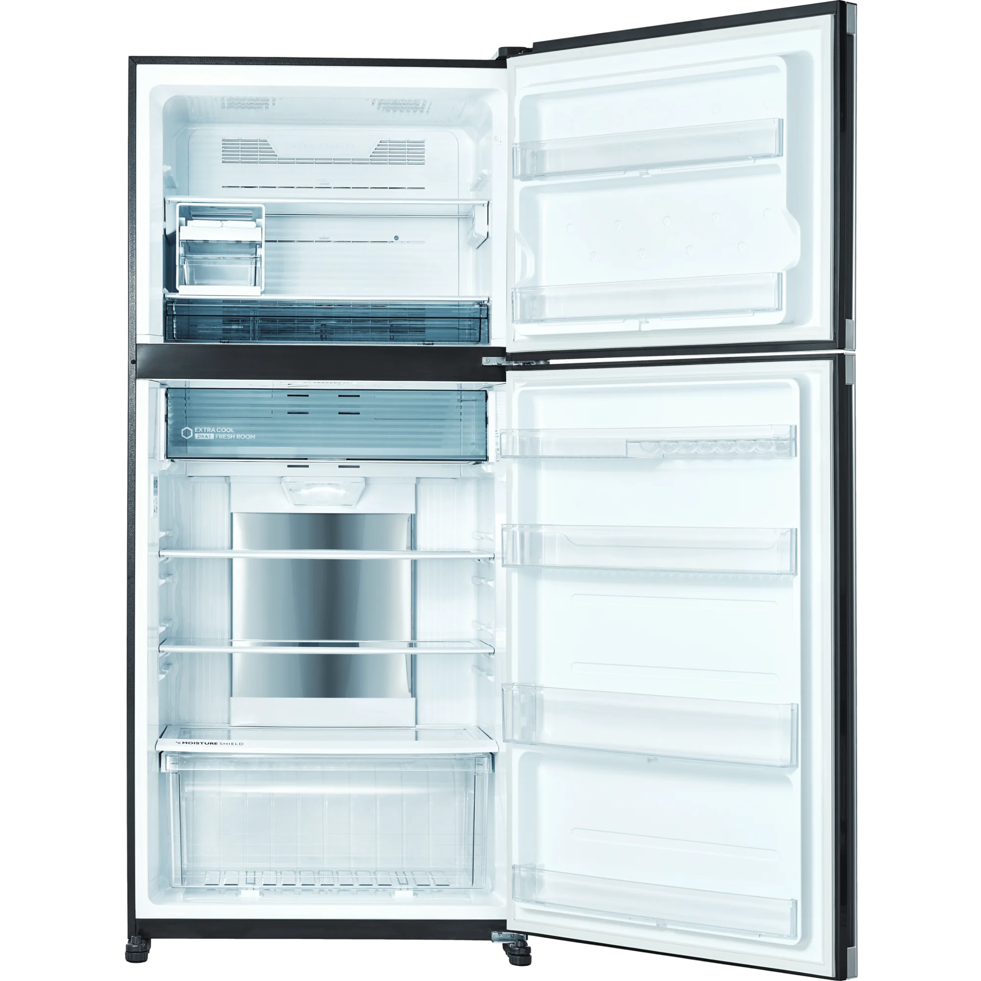 מקרר מקפיא עליון 556 ליטר נטו Sharp SJ-3655WH עם התקן שבת מובנה - גימור לבן אחריות ע"י היבואן הרשמי בהוראת קבע