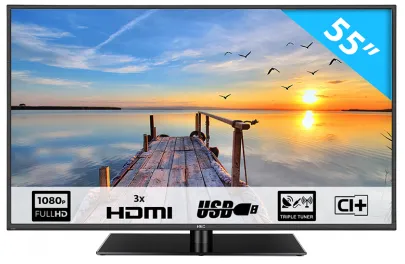 טלוויזיה חכמה Electra 55" 55NI Smart TV EL550HK Vidaa 6 - צבע שחור יבואן רשמי בהוראת קבע