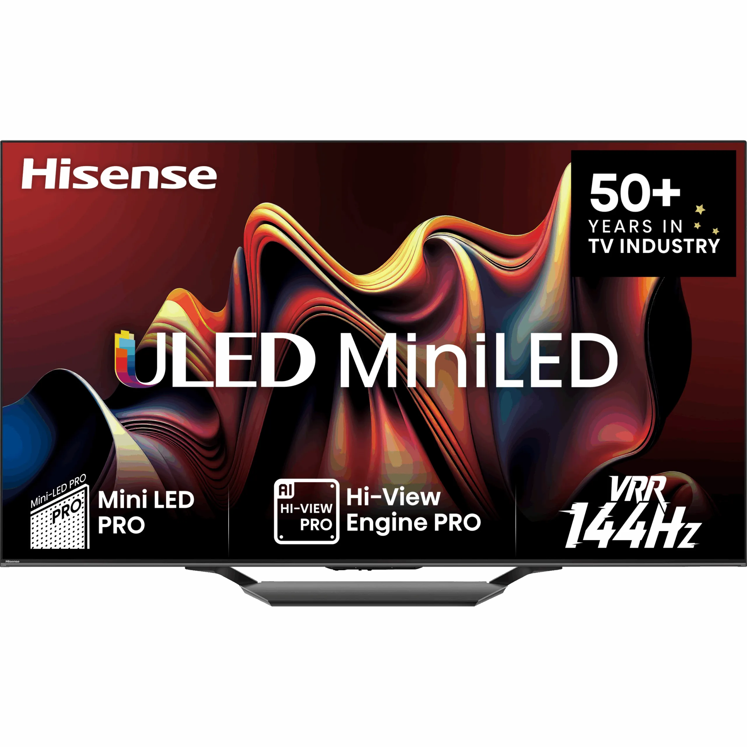 טלוויזיה חכמה Hisense 85" 85U72NQ Smart TV 4K MiniLED Vidaa U7.6 - אחריות ע"י היבואן הרשמי בהוראת קבע