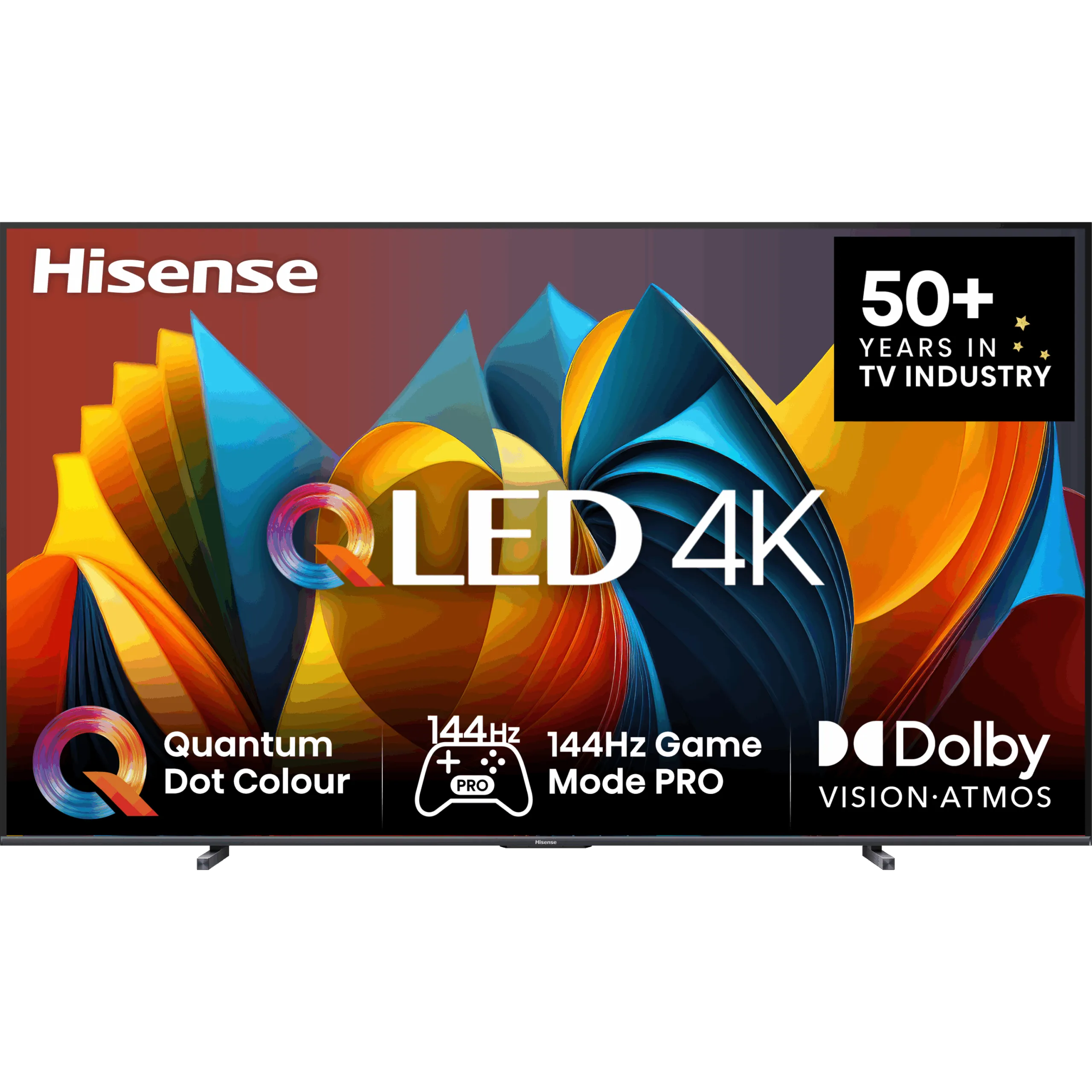 טלוויזיה חכמה Hisense 100" 100E79NQ Smart TV 4K QLED Vidaa U8 - אחריות ע"י היבואן הרשמי בהוראת קבע